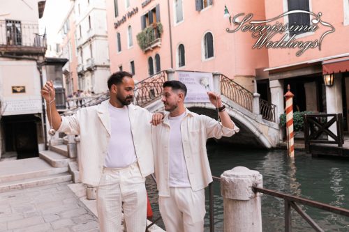 demande en mariage à Venise