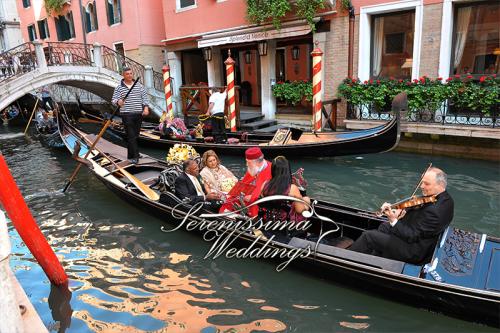 Mariage symbolique en gondole,Venice Italy Wedding
