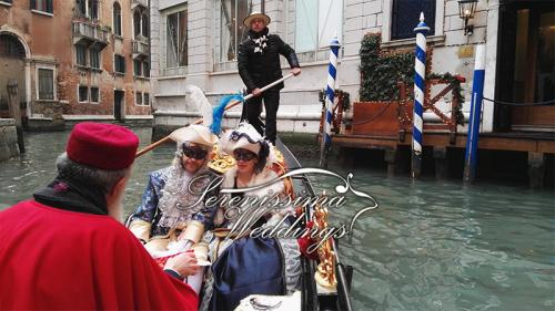 Boda Simbólica en Góndola,Symbolic Wedding Venice